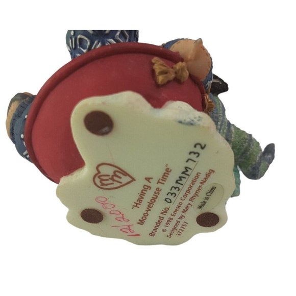 VTG Mary Moo Moo Cow Figurines Set of 2 Having a Moo-velouse Time Enesco… - Picture 8 of 8